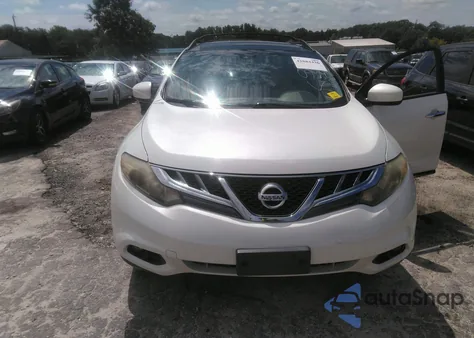2012 Nissan Murano Sl from USA, damaged, VIN JN8AZ1MUXCW103848